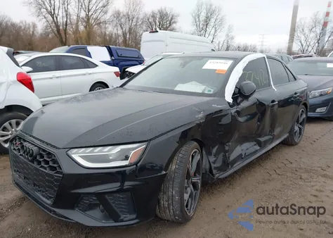 2021 Audi S4 Prestige Tfsi Quattro Tiptronic from USA, damaged, VIN WAUC4AF40MA030761